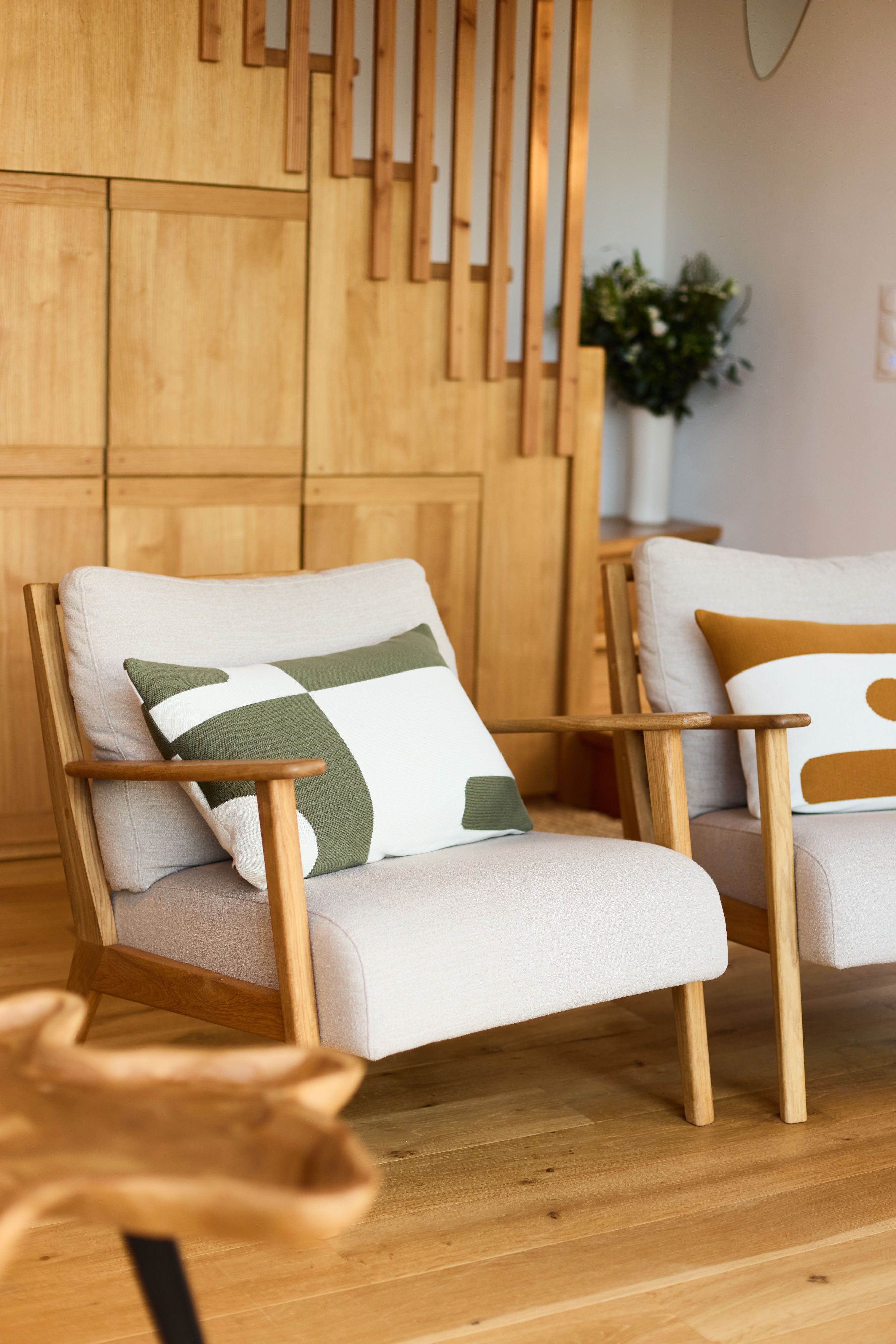 Le coussin rectangle