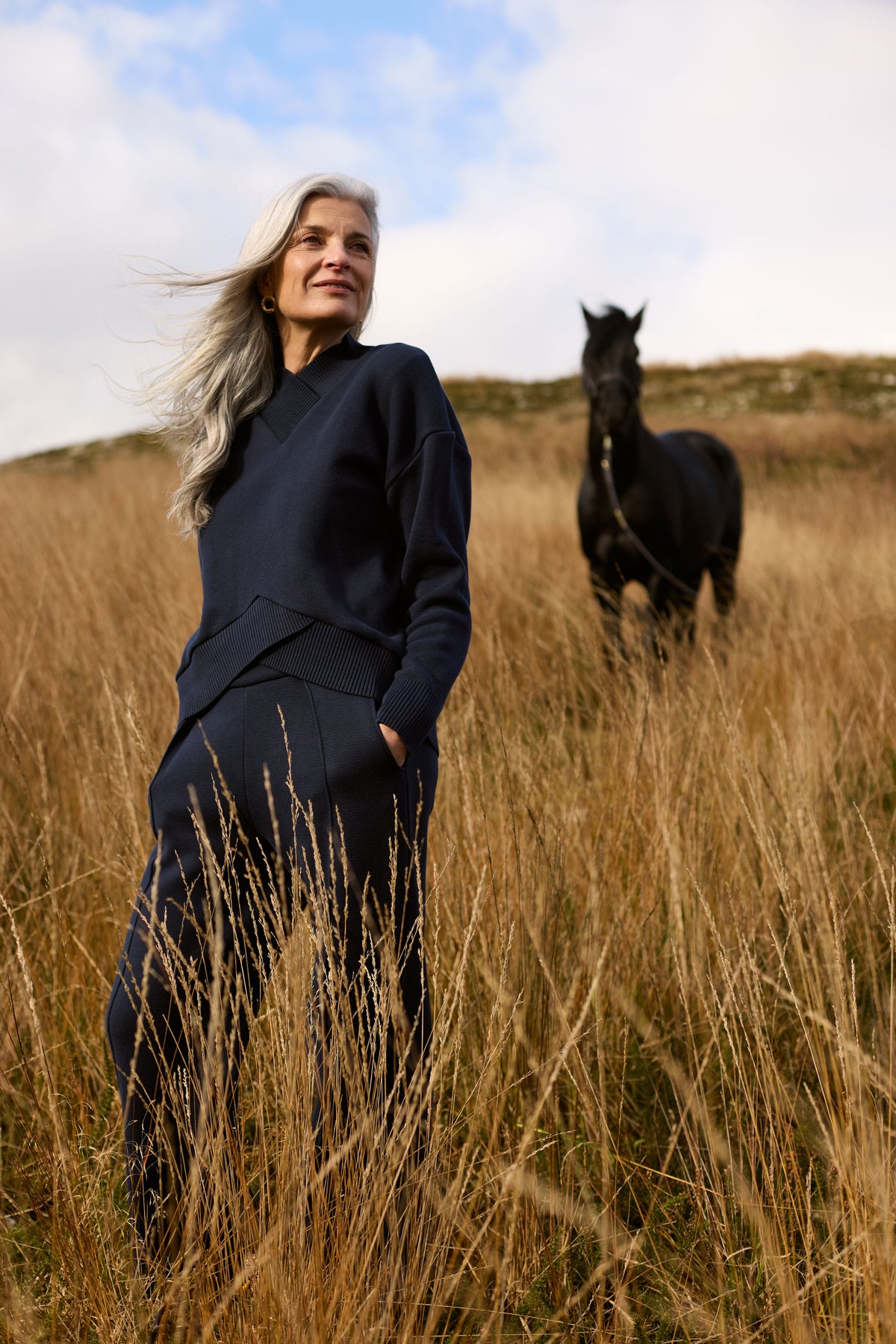 Ensemble en maille - Marine