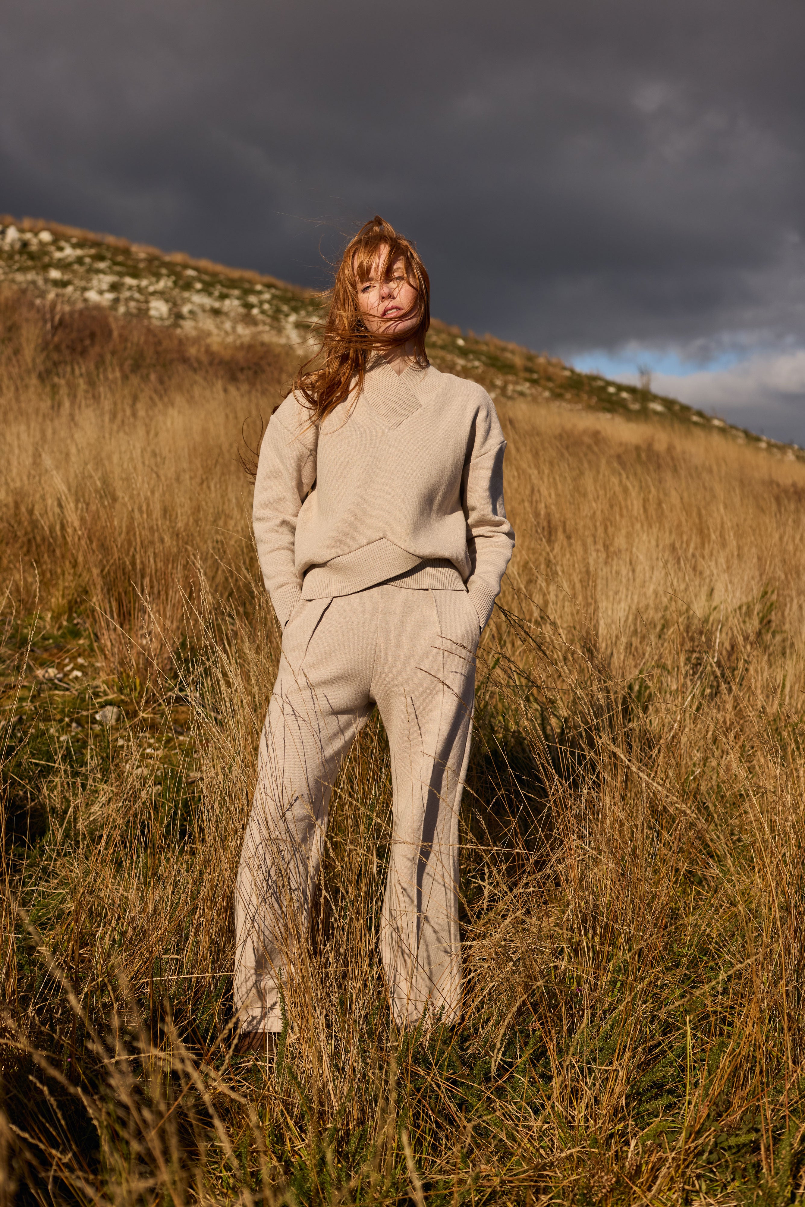 Pantalon en maille