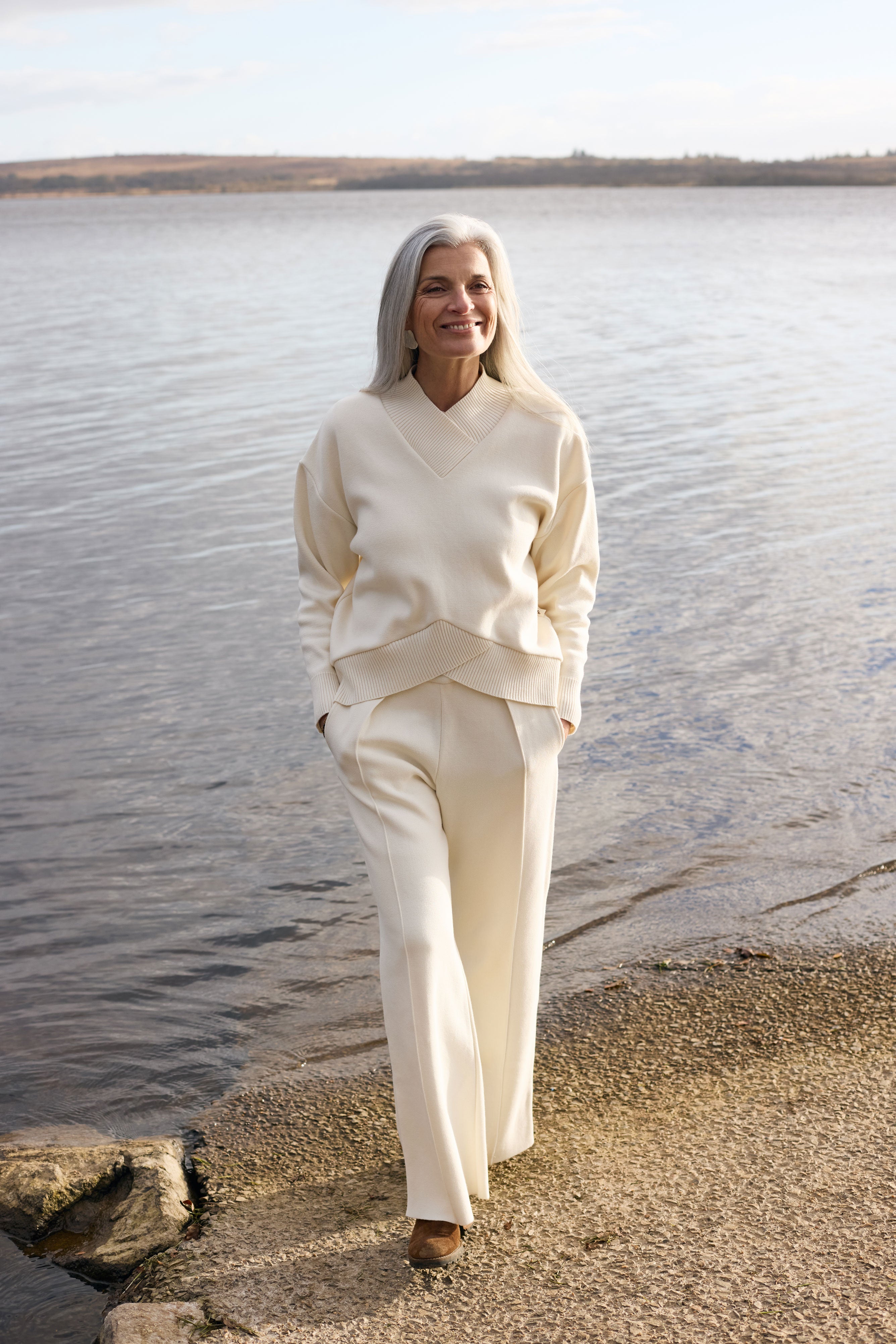 Pantalon en maille